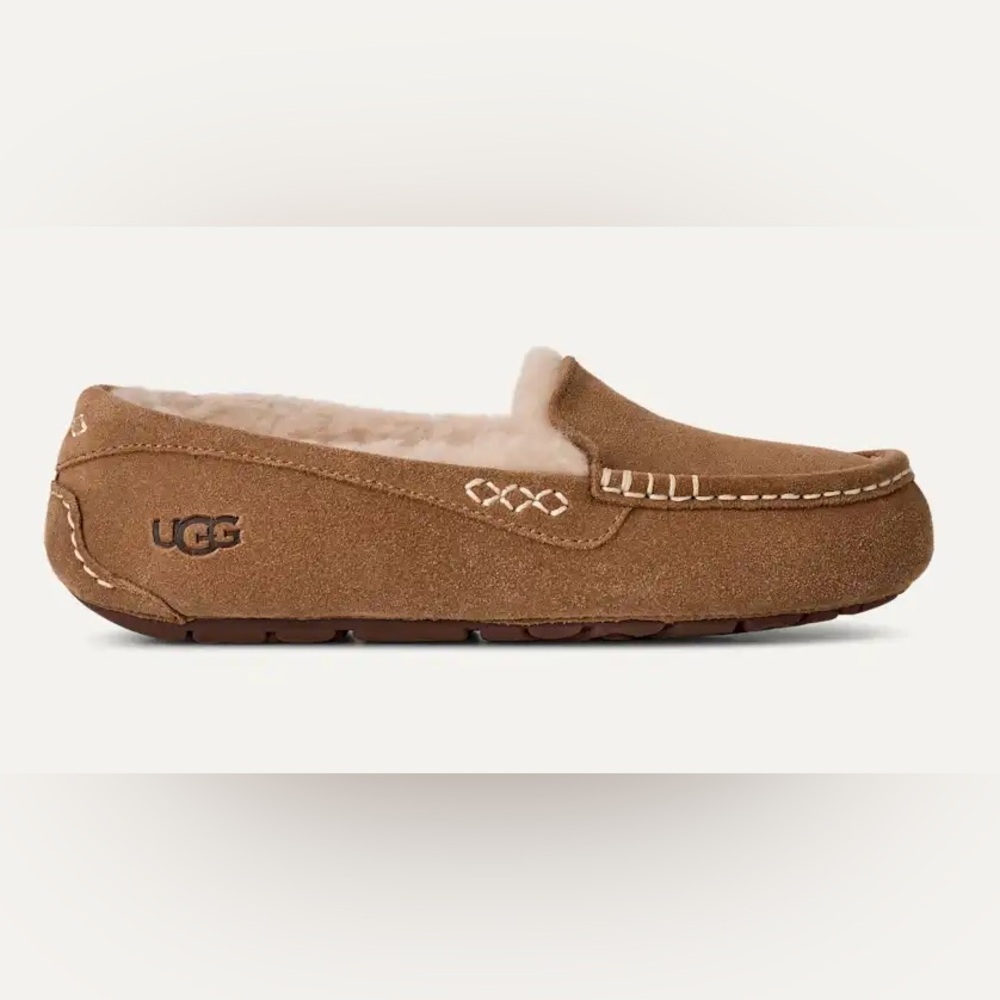 UGG New size‎ 7 Aston Women’s Chocolate Brown Loafers/slippers - Picture 7 of 9